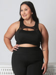 Top Feminino Fitness  Plus size com  bojo