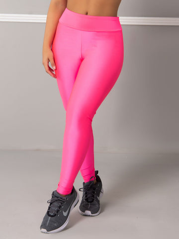 Calça Legging Fitness Brilhosa