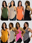 Kit 6 Regatas Tapa BumBum Fitness