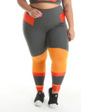 Calça Legging Fitness Detalhe Triloball Plus Size