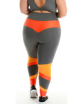 Calça Legging Fitness Detalhe Triloball Plus Size