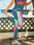 Calça Legging Fitness Detalhe Colorido