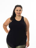 Combo 1x Conjunto 1x Blusa de Tule 1x Regata Plus Size