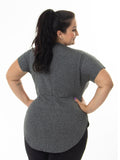 Kit 3 Blusa Plus Size Tapa BumBum Fitness