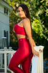 Kit 1 Conjunto Fitness + Blusa de Tule