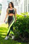 Kit 1 Conjunto Fitness + Blusa de Tule