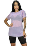 Blusa de tule 10736