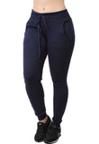 Calça Legging Moletinho Ribana Fitness Azul (4089259327533)