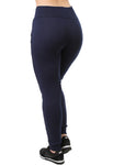 Calça Legging Moletinho Ribana Fitness Azul (4089259327533)