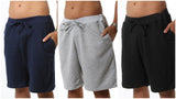 Kit 3 Bermudas masculinas Moletinho com bolso (5004259065901)