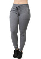 Calça Legging Moletinho Ribana Fitness Cinza Chumbo (4089259065389)