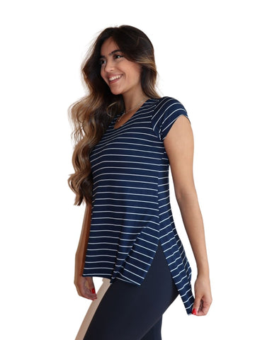 Blusa Listrada Tapa BumBum Fitness