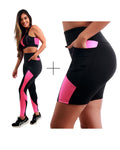Combo 1 Bermuda 1 Top 1 Calça