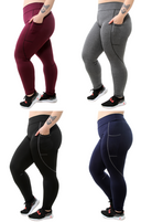 Kit 2 Calças Com Bolso Plus Size (6942013718679) (6942017912983) (6942020993175)