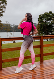 Conjunto Calça Legging Sublimada + Cropped Rosa (6850034958487)