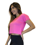 Cropped Corte a Fio Feminina Fitness