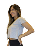 Cropped Corte a Fio Feminina Fitness