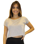 Cropped Corte a Fio Feminina Fitness