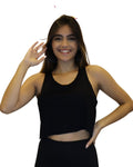 Cropped Regata Corte a Fio Feminina Fitness