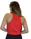 KIT 3 Cropped Regata Corte a Fio Feminina Fitness