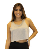 Cropped Regata Corte a Fio Feminina Fitness