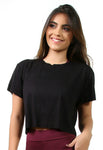 Cópia de Cropped De Viscolycra Azul  Feminina Fitness Lisa (6236964028567)