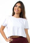 Cópia de Cropped De Viscolycra Azul  Feminina Fitness Lisa (6236964028567)