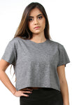 Cópia de Cropped De Viscolycra Azul  Feminina Fitness Lisa (6236964028567)