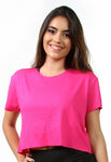Cópia de Cropped De Viscolycra Azul  Feminina Fitness Lisa (6236964028567)