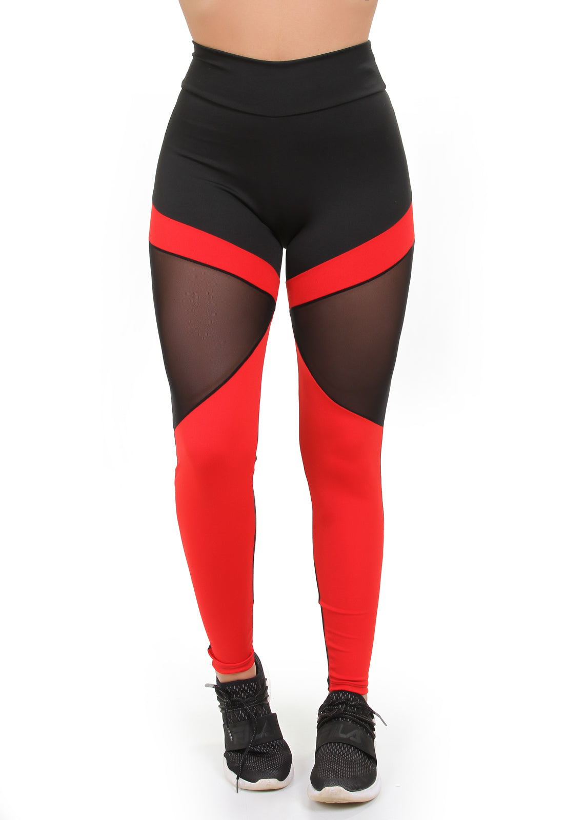 Calça Legging Detalhe em Tule (6807440294039)