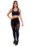 Kit 3 Conjunto Legging Detalhe em Tule + Top C/bojo (6919221969047) (6919242743959) (6919259193495)