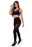 Kit 3 Conjunto Legging Detalhe em Tule + Top C/bojo (6919221969047) (6919242743959) (6919259193495)