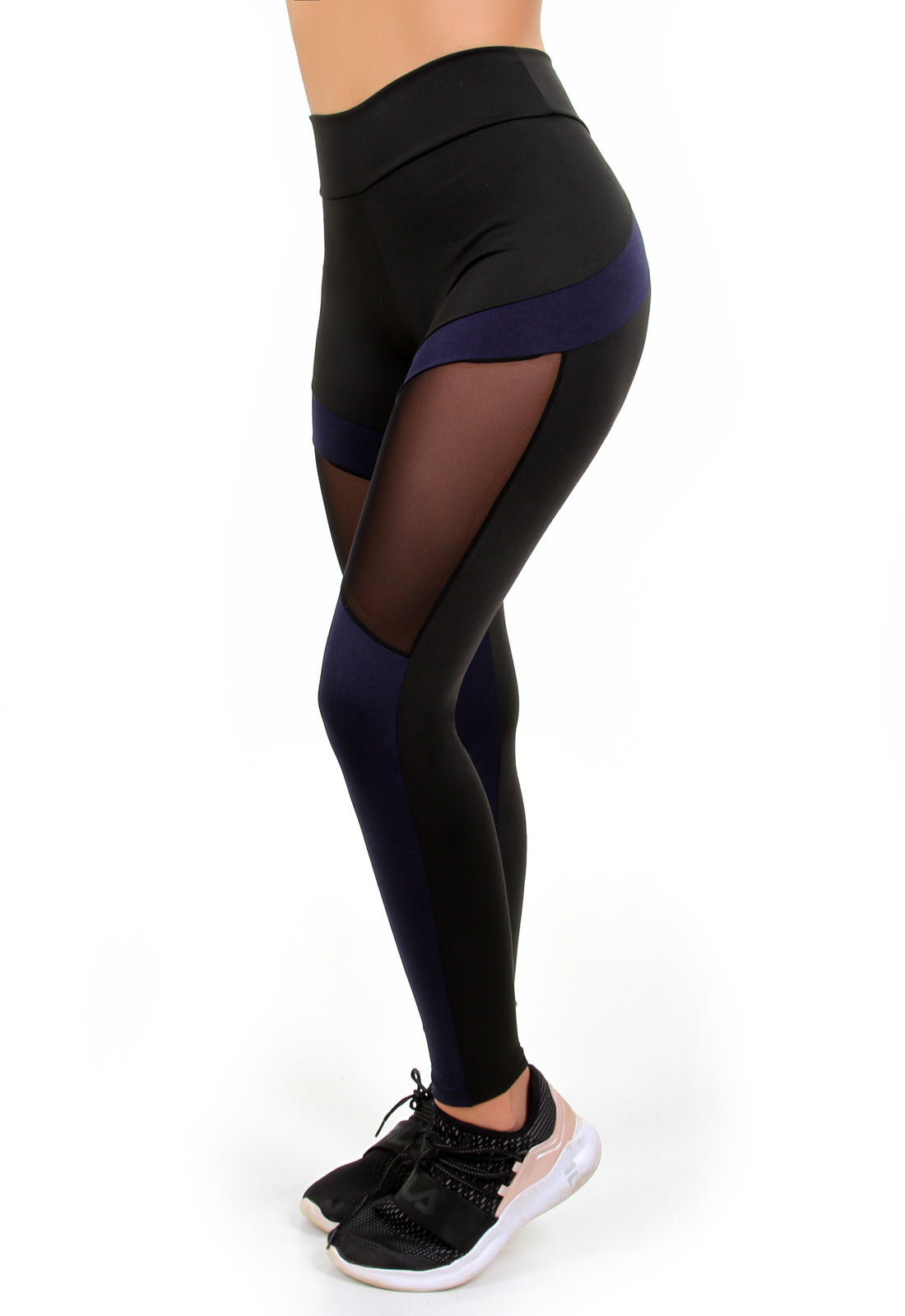Kit 6 Calças Legging Detalhe em Tule (6919270760599) (6919275774103)