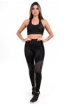 Kit 2 Conjunto Legging Detalhe Cirrê + Top C/bojo (6919375847575)