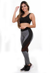 Kit Conjunto Legging Detalhe em Tule + Top C/bojo (6919315030167)