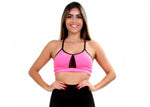 Top Rosa Fitness com Detalhe em Tela (6804953268375)