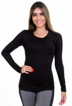 Blusa De Manga Longa Segunda Pele (6807211475095)