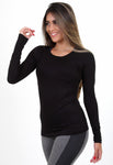 Blusa De Manga Longa Segunda Pele (6807211475095)