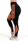 Kit 3 Calças Legging Fitness Detalhe Em Tule