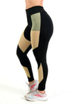 Kit 2 Calças Legging Fitness Detalhe Em Tule