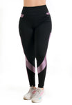 Calça Legging Com Bolso Lateral