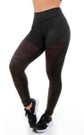 Conjunto Legging Detalhe em Risca Fitness + Top C/bojo (7055403745431)