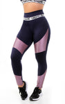 Calça Legging Detalhe Em Elástico (7056048423063)