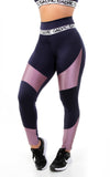 Calça Legging Detalhe Em Elástico (7056048423063)