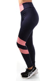 Calça Legging Preta com cortes Verde (7281823088791)