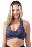 Top Fitness Risca sem Bojo Azul Lilas (4713342566445)