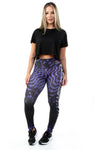 Conjunto Calça Legging Sublimada + Cropped Preto (7064575967383)
