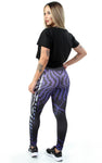 Conjunto Calça Legging Sublimada + Cropped Preto (7064575967383)
