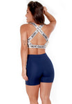 Conjunto Fitness Com Elástico Lateral (bermuda+top) (7505949098135)