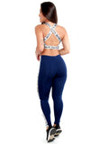 Conjunto Fitness Com Elástico Lateral (calça+top) (7505859641495)